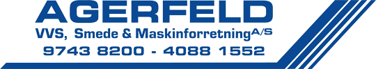 Agerfeld VVS, Smede & Maskinforretning A/S